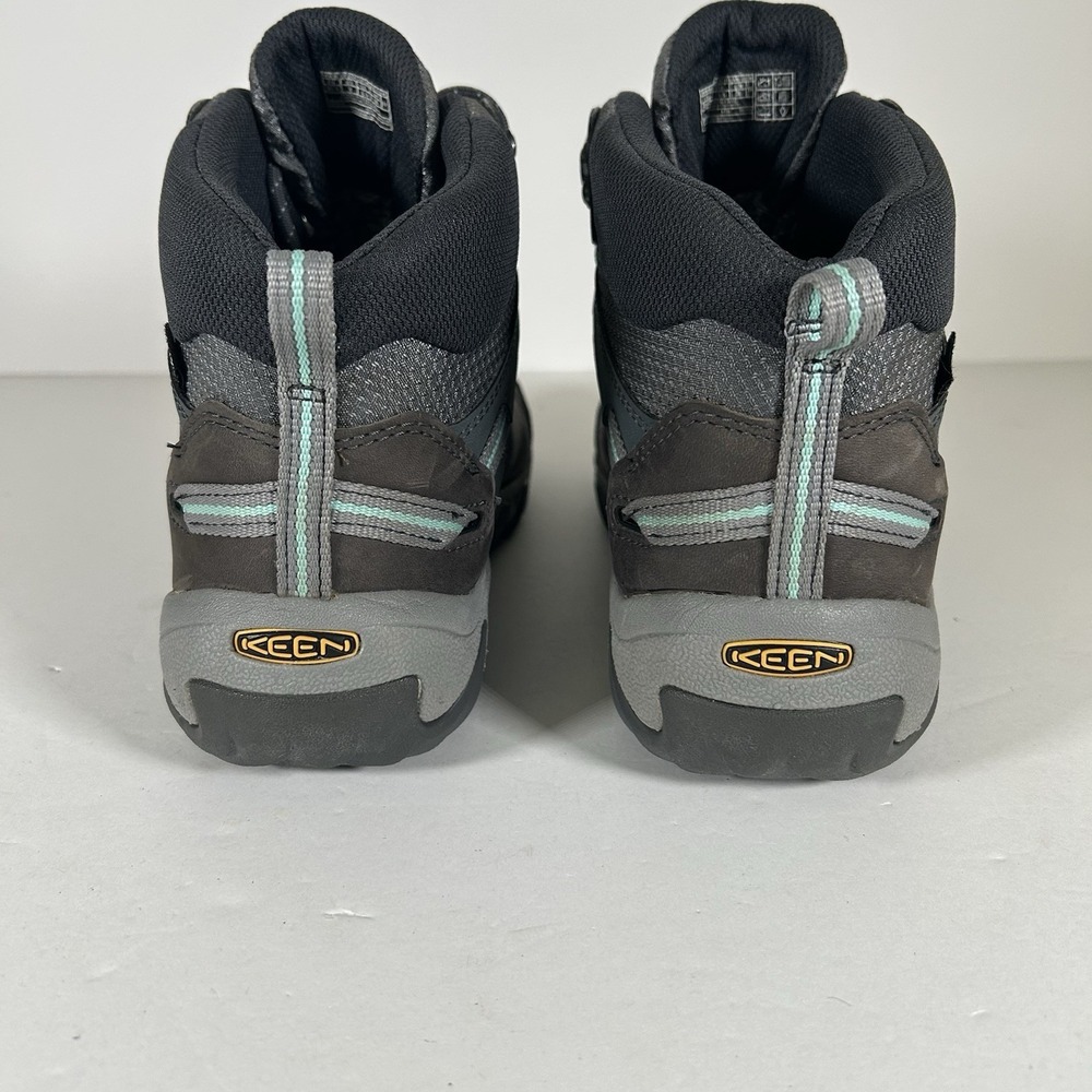 KEEN Womens Steens Mid Gray Hiking Boots Outdoors Size 9 (4504609) - Picture 6 of 16